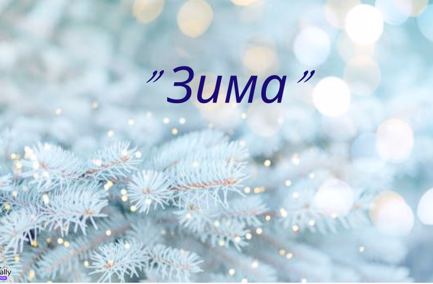 Зима игра